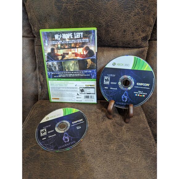 Resident Evil 6 Xbox 360, 2012 Video Game Microsoft Tested & Working - Picture 2 of 2